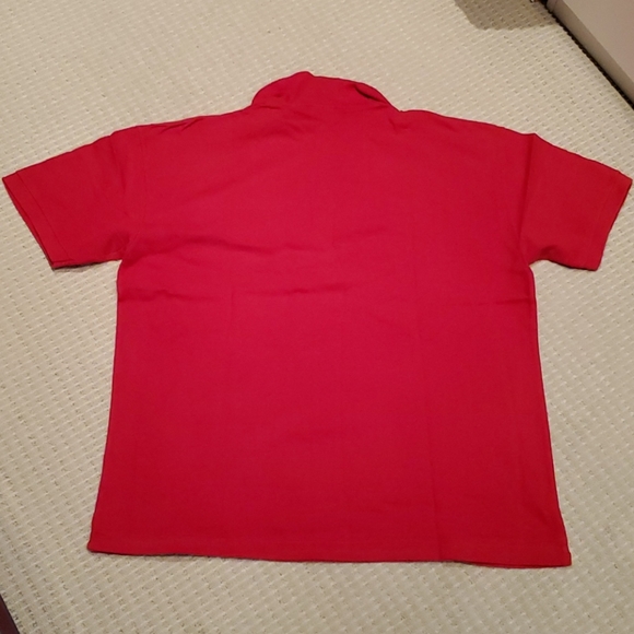 Men's Lacoste Red Polo T-Shirt - Picture 2 of 4
